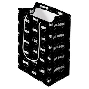 Sac Cadeau Moyen Logo Marque Entreprise Professionnel Promotionne