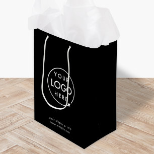 Sac Cadeau Moyen Logo professionnel   Entreprise