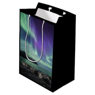 Sac Cadeau Moyen Lumières du Nord