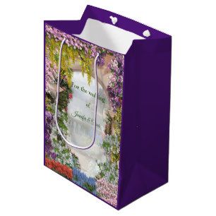 Sac Cadeau Moyen Maison de campagne italienne en plein air