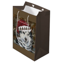 Sac Cadeau Moyen Malamute d'Alaska