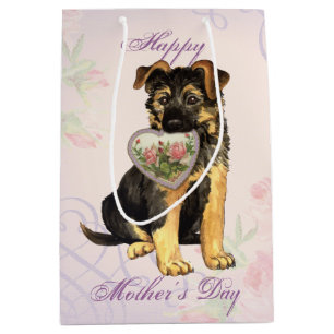 Sac Cadeau Moyen Maman de coeur de GSD