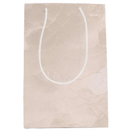 Sac Cadeau Moyen Mariage chic perle glamour ivoire rose 