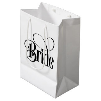 Sac Cadeau Moyen Mariée (conception 3)