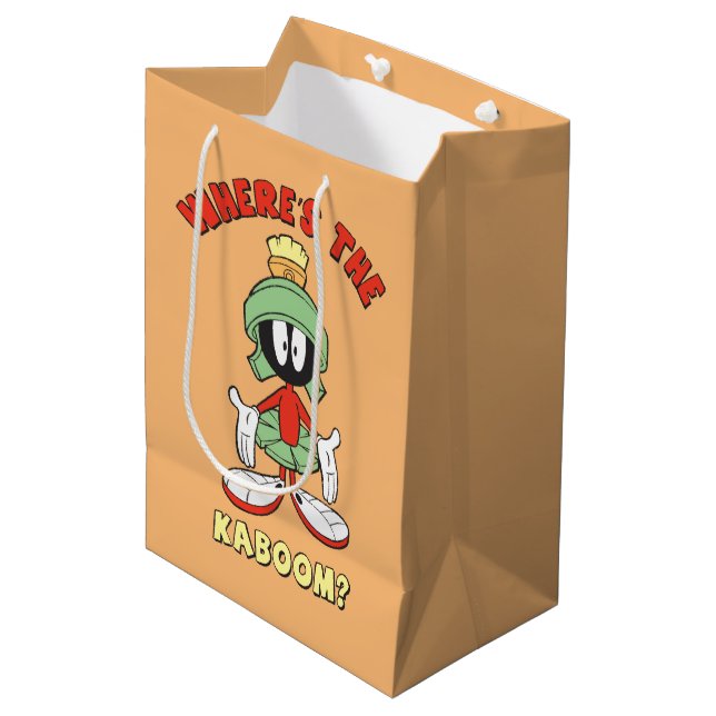 Sac Cadeau Moyen MARVIN LE MARTIAN™ Où est le Kaboom ? (Devant Angle)