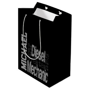 Sac Cadeau Moyen Mécanique Diesel Extraordinaire CUSTOM