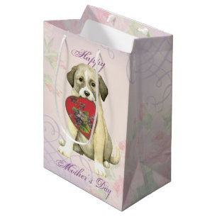 Sac Cadeau Moyen Mère du Coeur des Chiens d'Anatolie