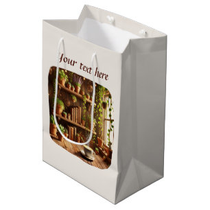 Sac Cadeau Moyen Mignon ajoutez votre texte café