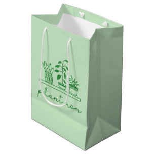 Sac Cadeau Moyen Mini Plante Maman mignonne Plante