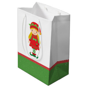 Sac Cadeau Moyen Misses Elfe et Sucres de canne