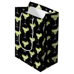 Sac Cadeau Moyen Motif de cocktail Margarita