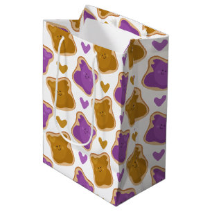 Sac Cadeau Moyen Motif de Kawaii PBJ