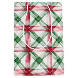 Sac Cadeau Moyen Motif de Noël