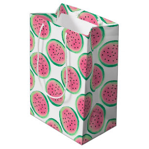 Sac Cadeau Moyen Motif de pastèque
