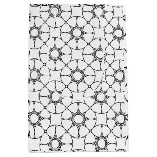 Sac Cadeau Moyen Motif géométrique islamique Dessin arabe Mignon