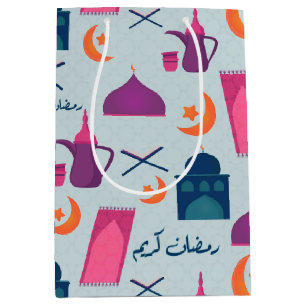 Sac Cadeau Moyen Motif Joyeux Ramadan