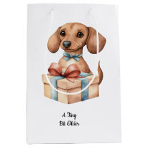 Mug d'anniversaire pour adorable dachshund Un peu