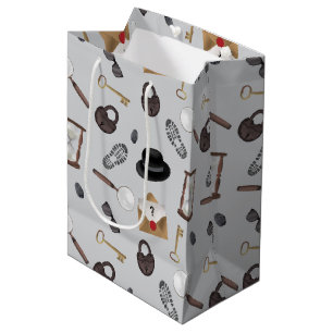 Sac Cadeau Moyen Mystery Kids Secret Agent Spy Detective Thème