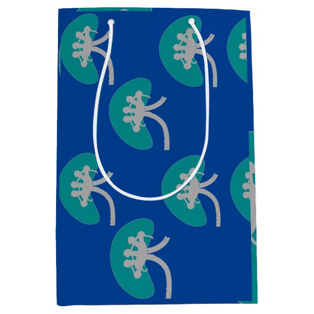 Sac Cadeau Moyen Néphrologie Artsy Conception de rein (Devant)