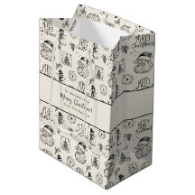 Noël Noir et Blanc Vintage