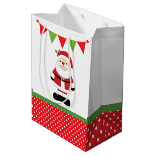Sac Cadeau Moyen Noël Père Noël