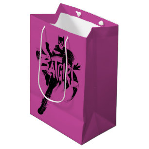 Sac Cadeau Moyen Nom du pinceau encre Batgirl