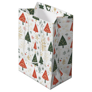 Sac Cadeau Moyen Nordivelle - Élégance de l'hiver 23/24