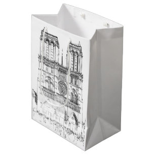 Sac Cadeau Moyen Notre Dame de Paris - Paris, France