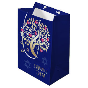 Sac Cadeau Moyen Nouvel An juif Rosh Hashanah