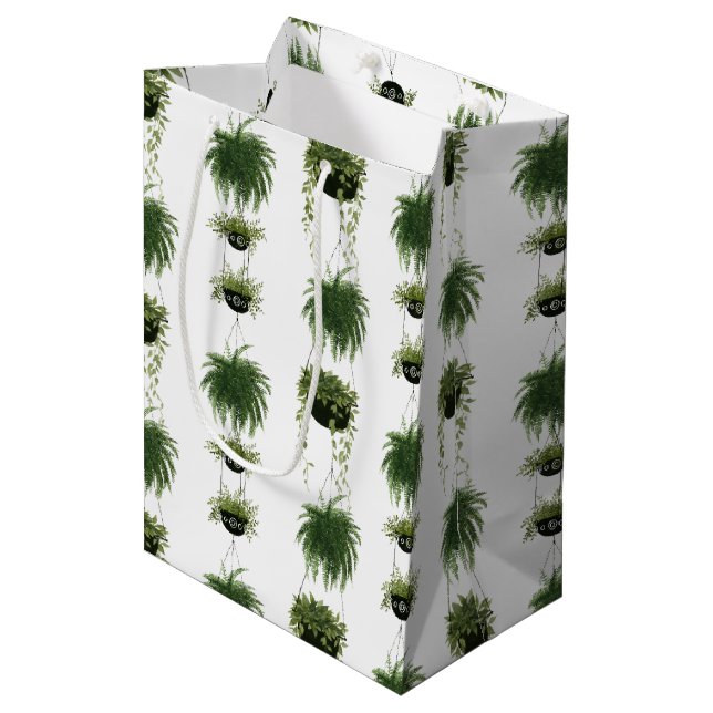 Sac Cadeau Moyen Oasis intérieure | Paniers pendants (Devant Angle)