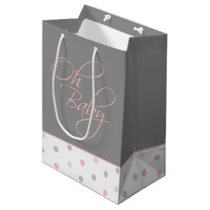 Sac Cadeau Moyen Oh Baby Posh bébé fille