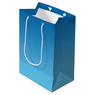 Sac Cadeau Moyen Ombre bleu-foncé