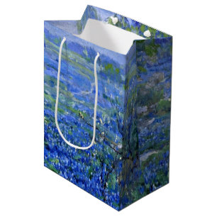 Sac Cadeau Moyen Onderdonk - Jour nuageux, Bluebonnets San Antonio