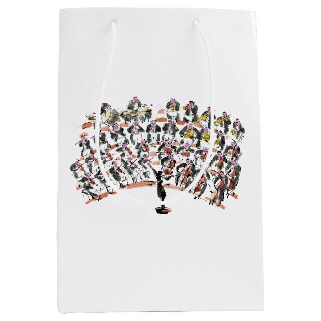 Sac Cadeau Moyen Orchestre (Devant)