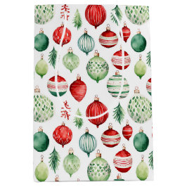 Sac Cadeau Moyen Ornements