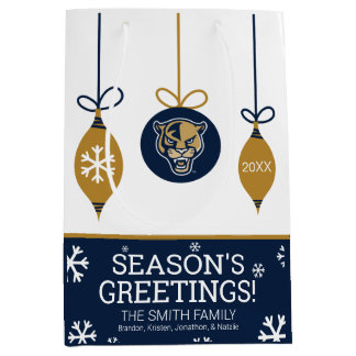 Sac Cadeau Moyen Panthers de la FIU - Noël
