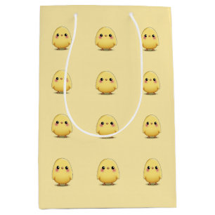 Sac Cadeau Moyen Papier d'emballage Poulet Mignon Cadeau de poussin