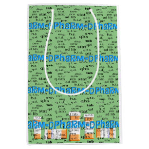 Sac Cadeau Moyen Papier d'enveloppement de cadeaux du pharmacien Ab