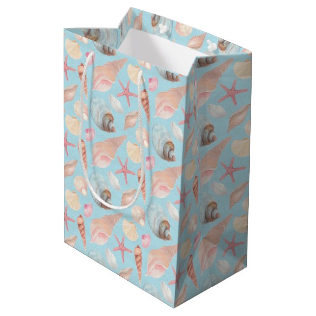 Sac Cadeau Moyen Par la série Sea Design 9 (Dos Angle)