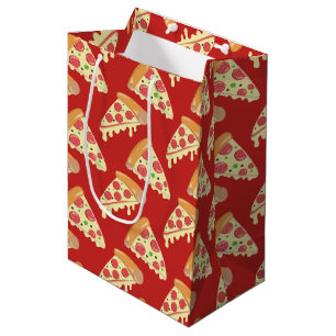 Sac Cadeau Moyen Partie de pizza de pepperoni