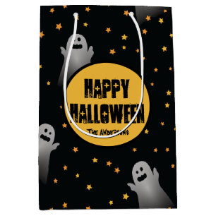 Sac Cadeau Moyen Partie effrayante de Halloween de motif de
