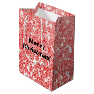 Sac Cadeau Moyen Parties scintillant