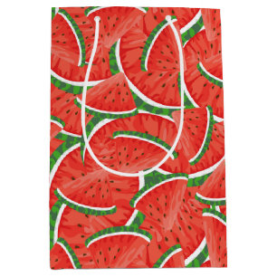 Sac Cadeau Moyen Pastèque tropicale fraîche
