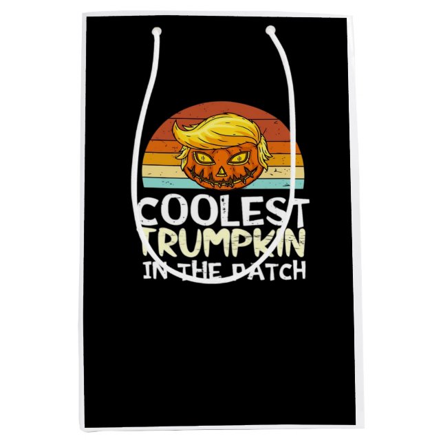 Sac Cadeau Moyen Patch de Trumpkin le plus frais (Devant)