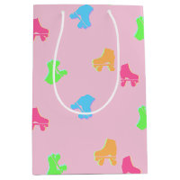 Patins à rouleaux colorés mignons Derby Motif rose