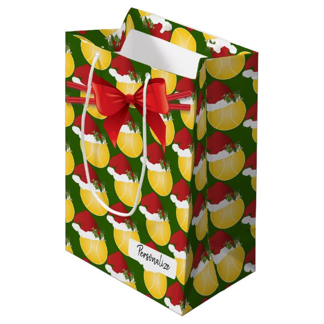 Sac Cadeau Moyen Pattern (Devant Angle)