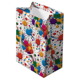 Sac Cadeau Moyen Peinture sauvage