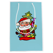Père Noël avec cadeaux