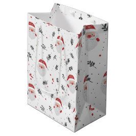Sac Cadeau Moyen Père Noël - Noël