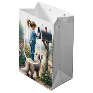 Sac Cadeau Moyen Petite Fille Envoyer Une Enveloppe